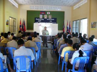 District level workshop in Battambang Province